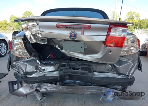 2007 Saab 9-3 Aero from USA, damaged, VIN YS3FH71U376110604